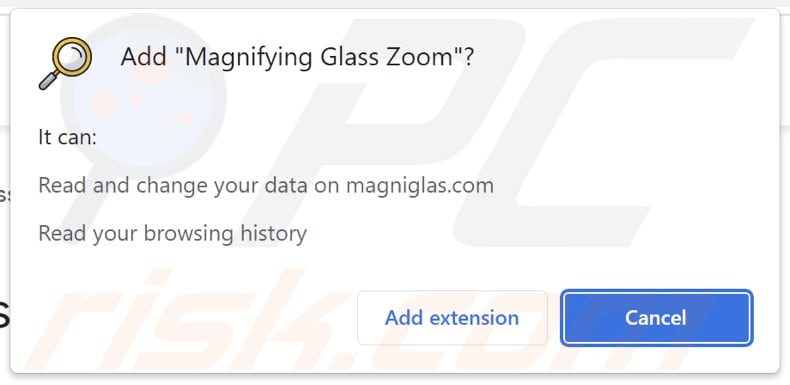 Magnifying Glass Zoom Adware