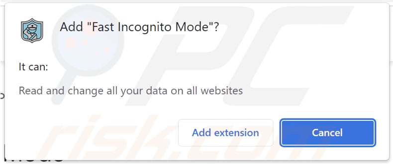 Fast Incognito Mode Adware