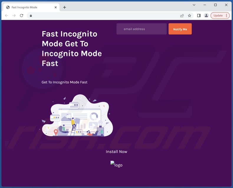 Fast Incognito Mode offizielle Seite