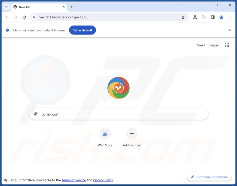 Chromstera unerwünschte Browser-Startseite