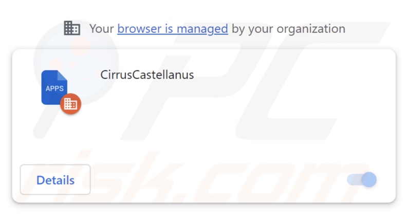 CirrusCastellanus Browsererweiterung