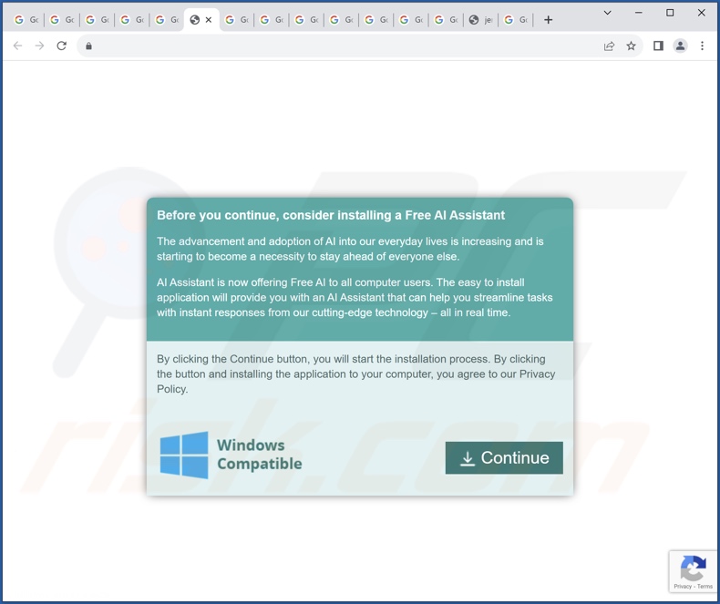 Die Webseite fördert einen Setup, der den NXD Fix Browserentführer entfernt