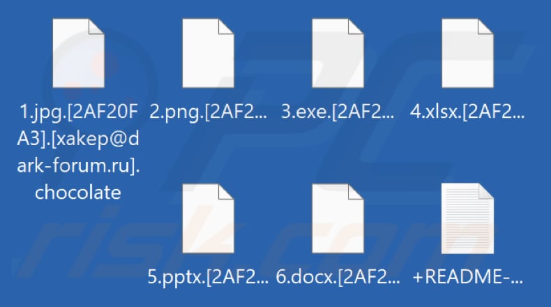 Von ChocVM Ransomware verschlüsselte Dateien entfernen (.chocolate Erweiterung)