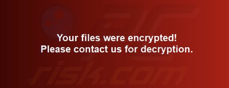 ChocVM Ransomware Hintergrundbild