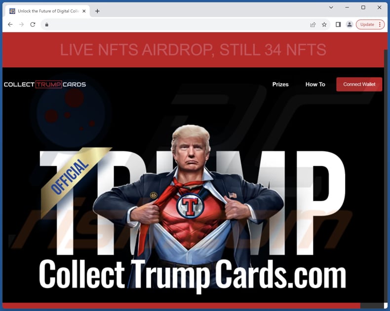 Collect Trump Cards Betrug