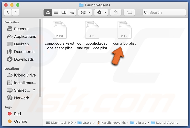 Nbp.app Malware in ~/Library/LaunchAgents