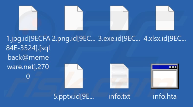 Dateien verschlüsselt von 2700 Ransomware (.2700 Erweiterung)