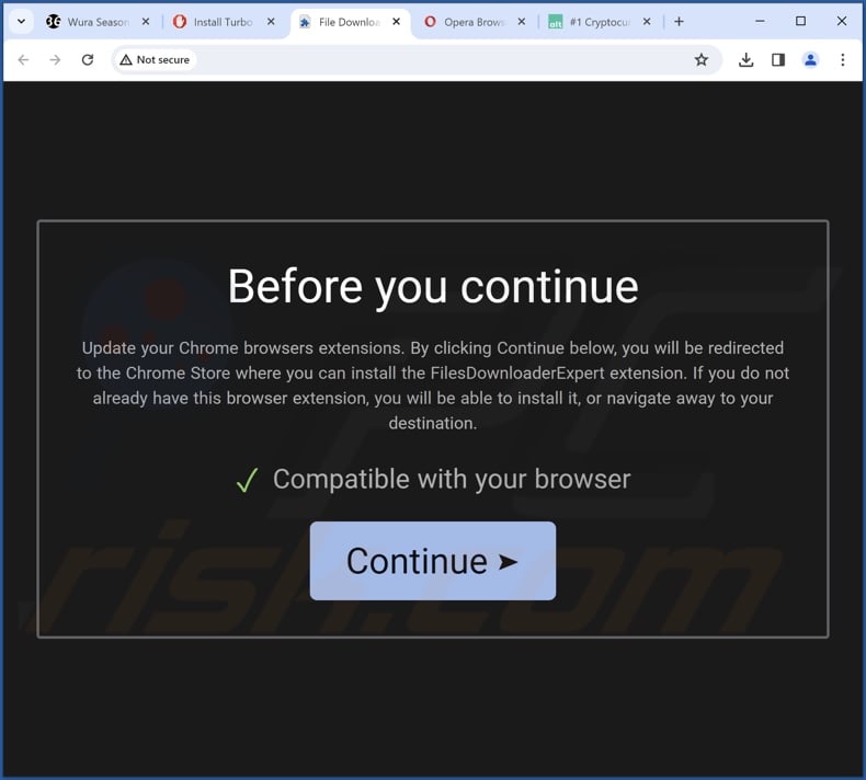 Webseite zur Förderung des Mycool search Browserentführers