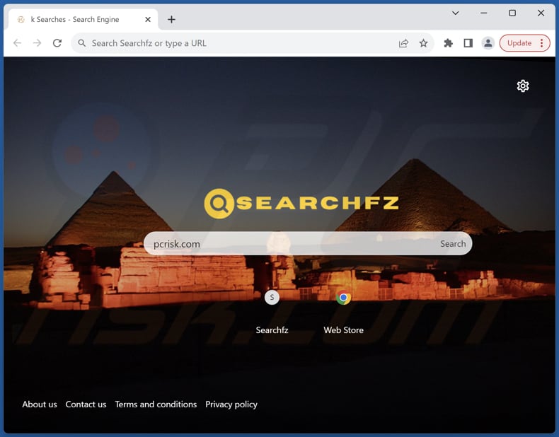 searchfz.com Browserentführer