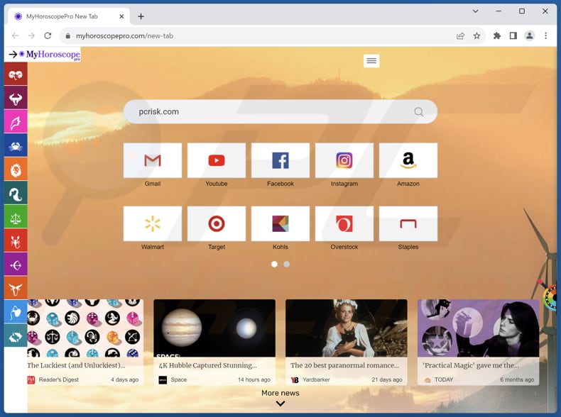 myhoroscopepro.com Browser-Hijacker