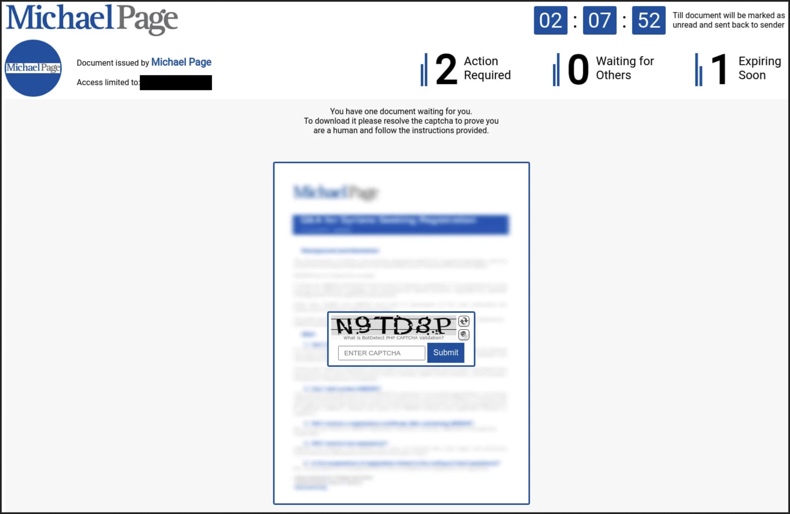 Bösartige Website, die Warmcookie-Malware verbreitet