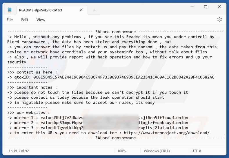 RALord ransomware Lösegeldforderung (README-[random_string].txt)
