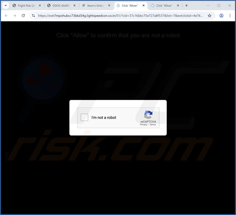 lightspeedcon.co[.]in Anzeigen
