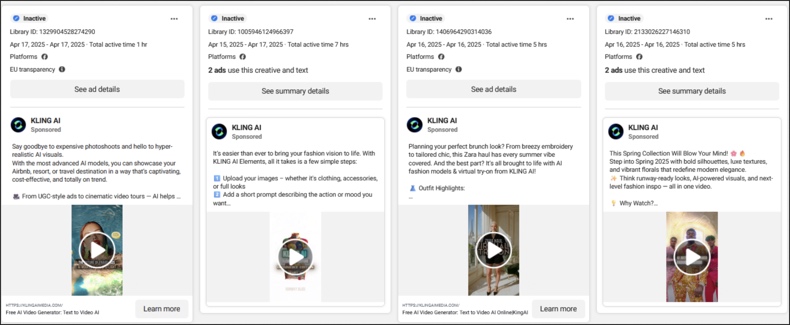 Bösartige facebook-anzeigen zur werbung die malware purehvnc