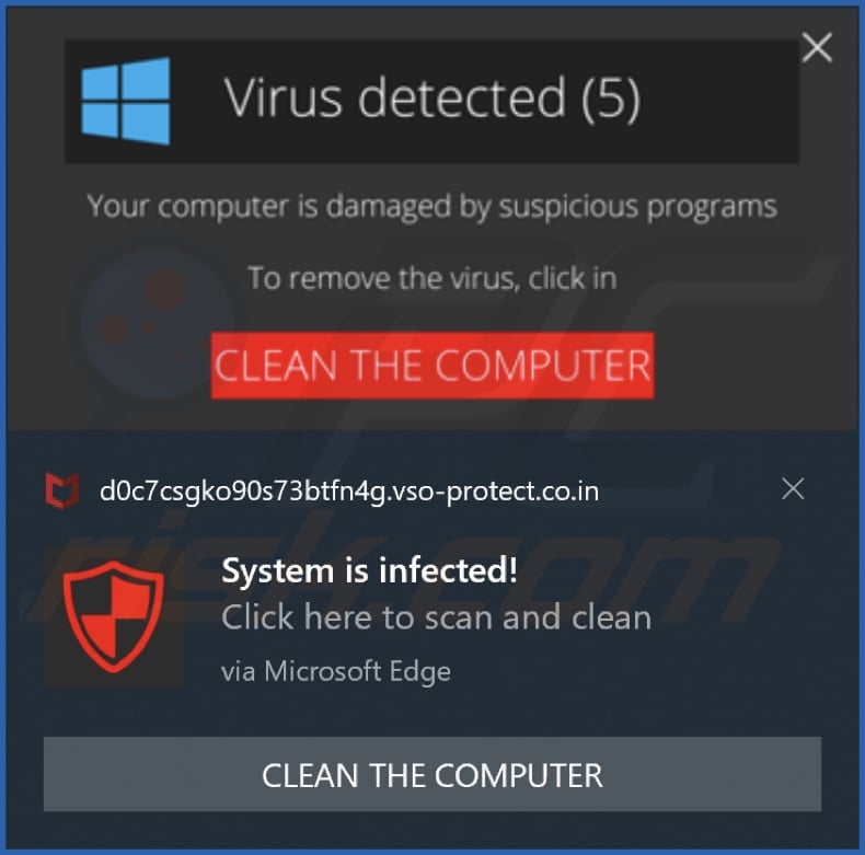 vso-protect.co[.]in Benachrichtigung