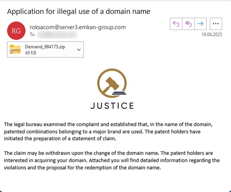 Efimer-Trojaner-Werbe-E-Mail (Quelle: securelist.com)
