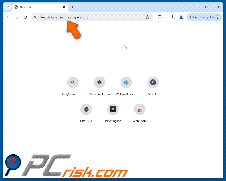 easy-search.pro leitet zu bing.com weiter