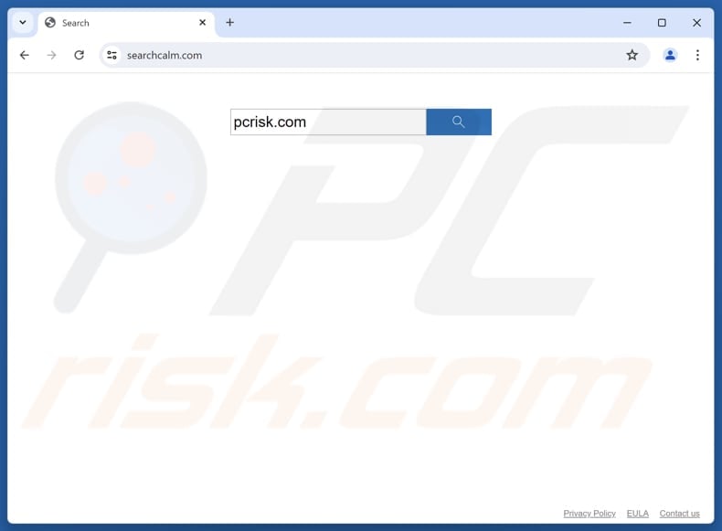 searchcalm.com Browser-Hijacker