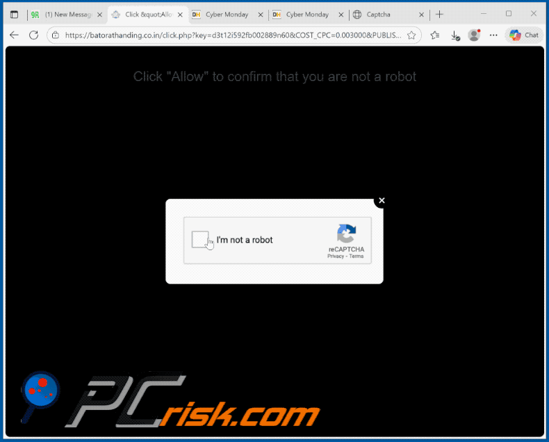 batorathanding.co[.]in website Aussehen (GIF)