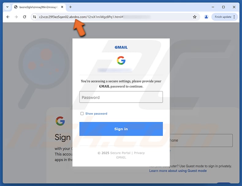 Maersk - Shipping Documents And Arrival Notice Email Betrug phishing Standort