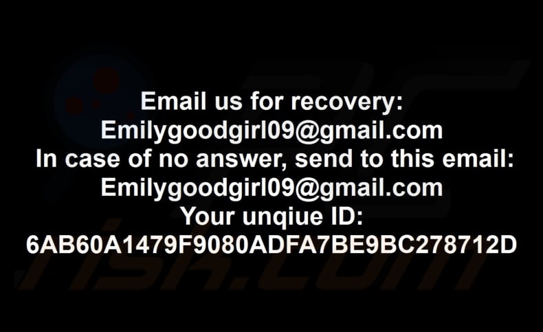 GoodGirl ransomware Tapete