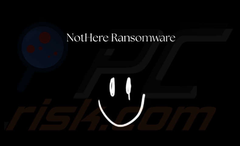 NotHere ransomware Tapete