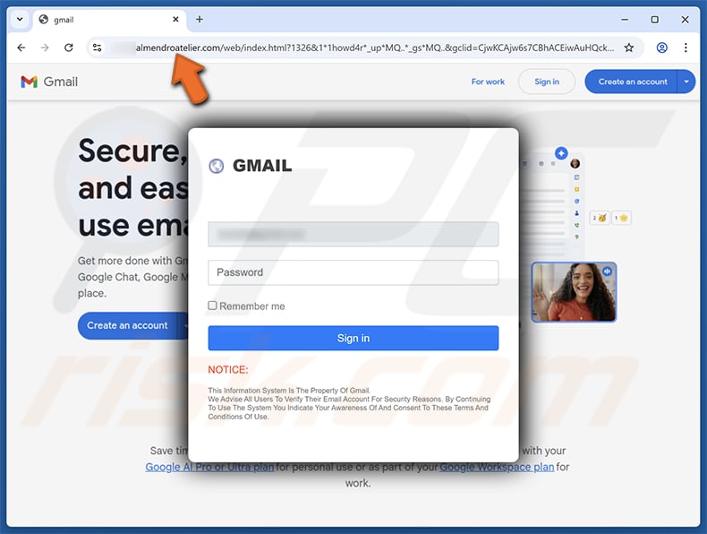 Password Expiry Reminder E-Mail Betrug gefälschte Website