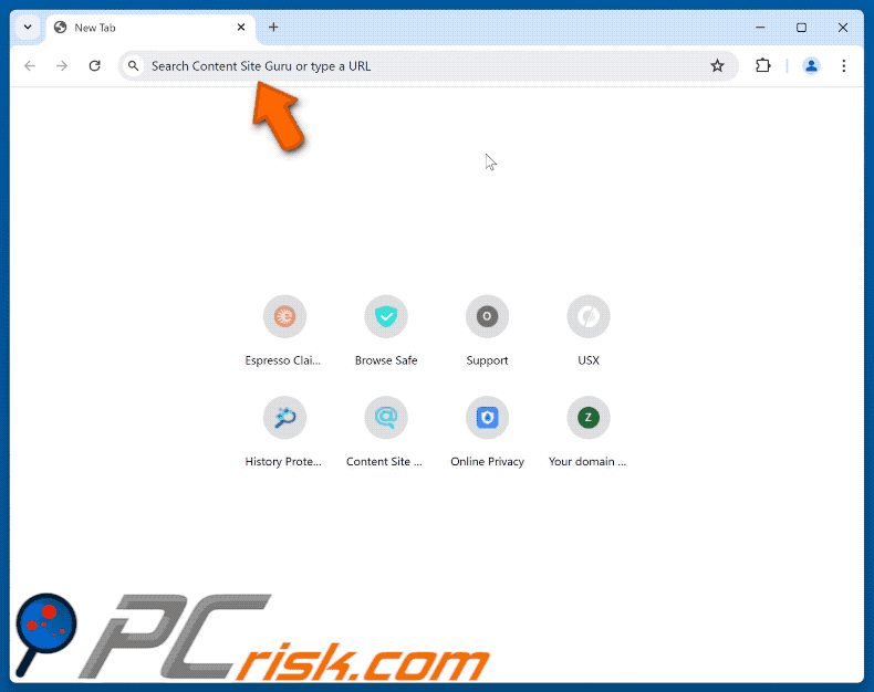 search.searchsafe.tech leitet zu search.yahoo.com weiter