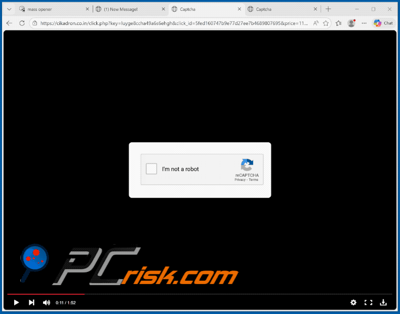 cikadron.co[.]in Website Erscheinungsbild (GIF)