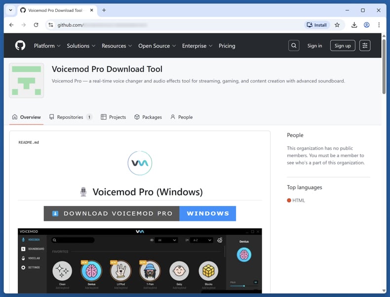 BoryptGrab Stealer README Website für ein bösartiges Pro GitHub Repository