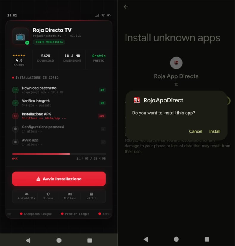 Perseus malware lässt es sein (Quelle threatfabric.com)