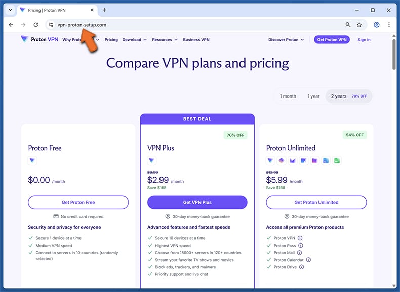 NWHStealer Malware gefälschte Webseite
