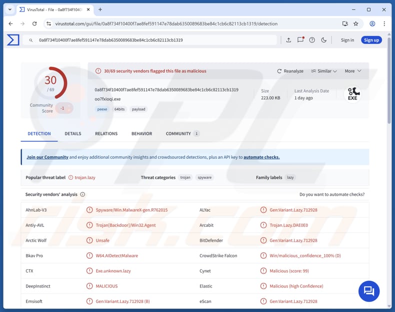 Remus Informationsdiebstahlprogramm