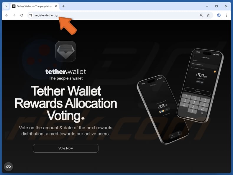 Tether Wallet Voting Rewards Betrug