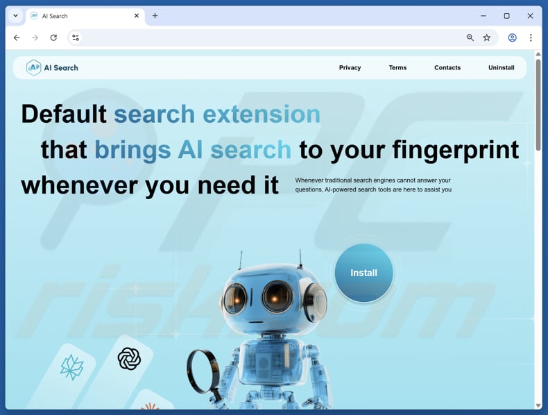 aisearchapp.net Weiterleitung Promoter