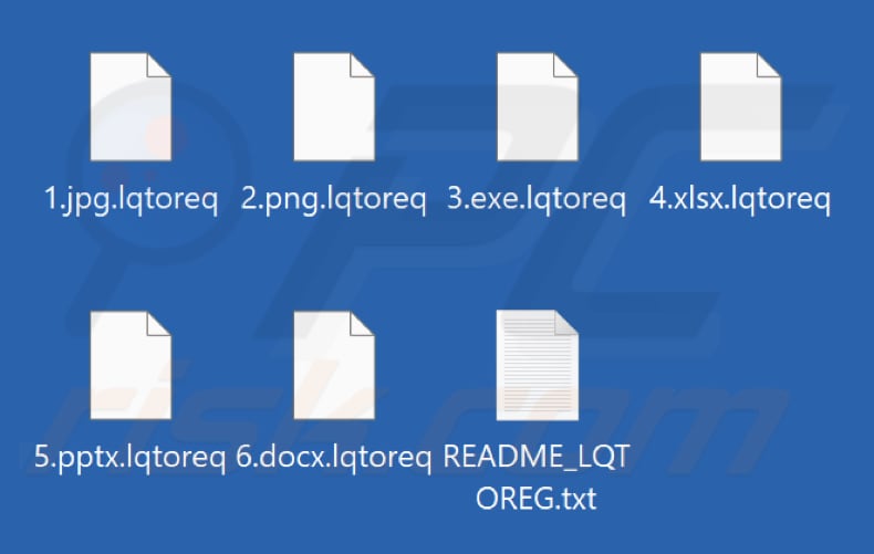 Von LQTOREQ Ransomware verschlüsselte Dateien (.lqtoreq Erweiterung)