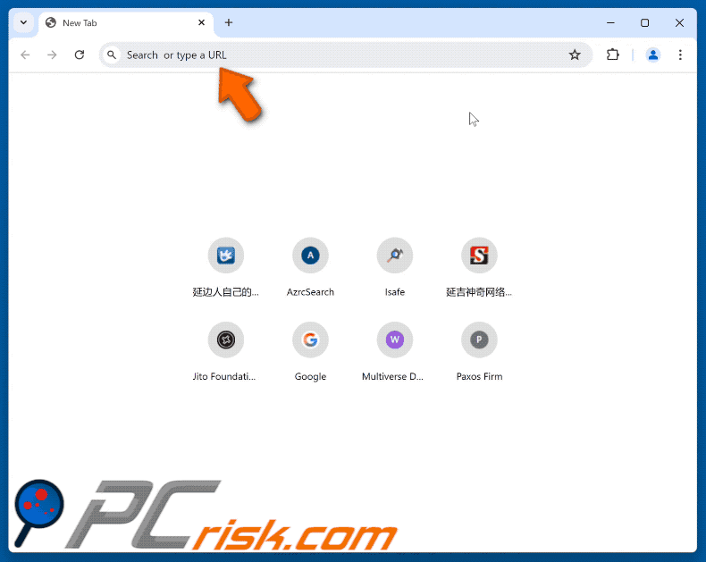 myworkfaze.com leitet zu bing.com weiter