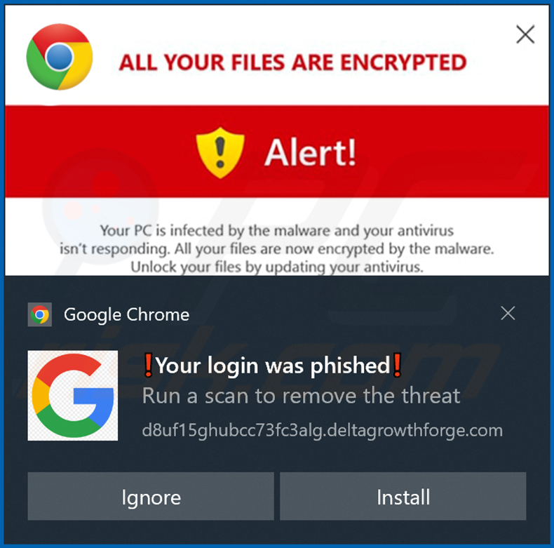 deltagrowthforge[.]com-Benachrichtigung