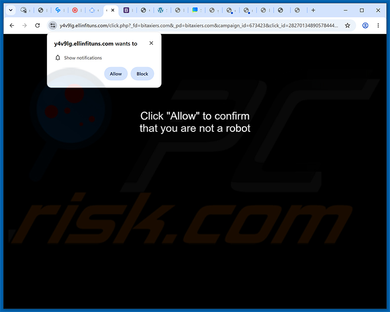 ellinfituns[.]com Werbung