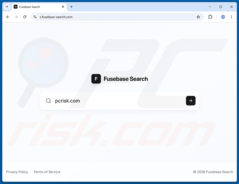 Fusebase Search (s.fusebase-search.com) Browserentführer