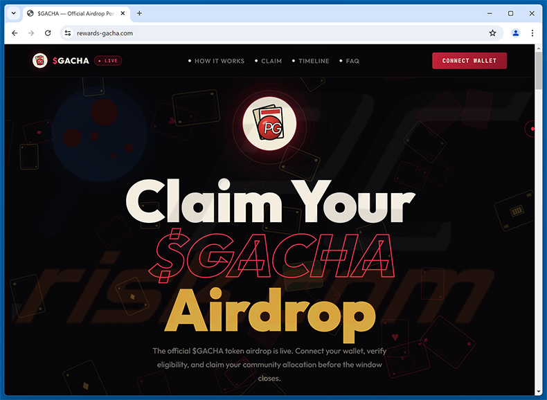 PowerGacha ($GACHA) Airdrop-Betrug