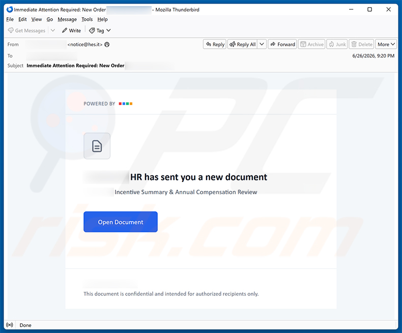 Secure Document From HR E-Mail-Betrug (2026-06-30)