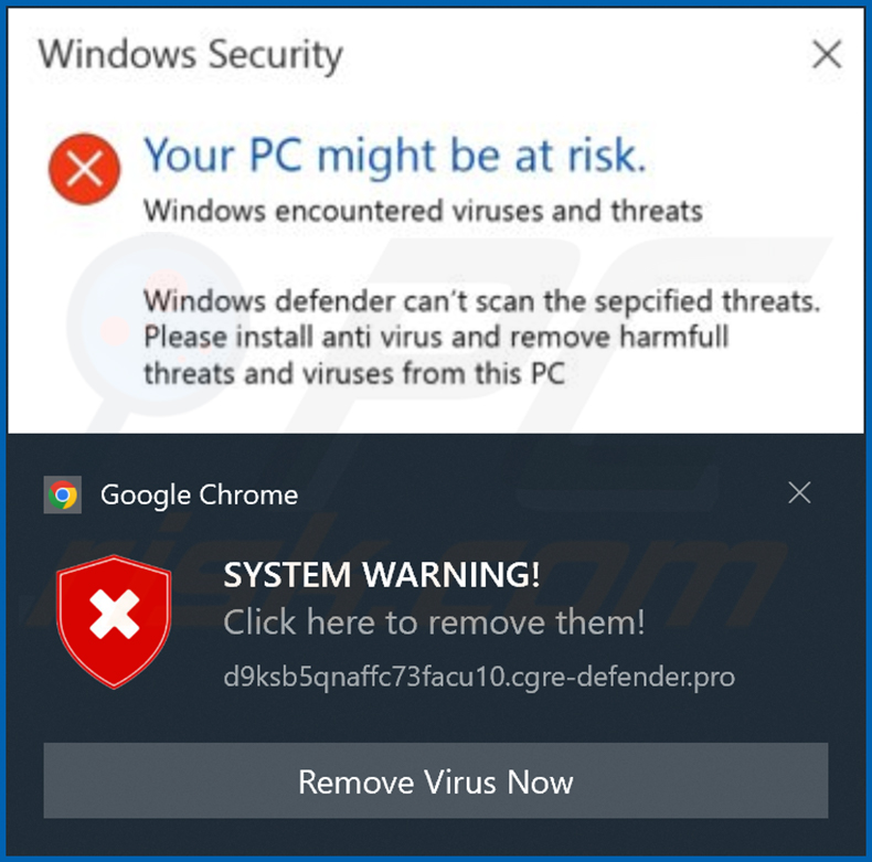 cgre-defender[.]pro-Benachrichtigung