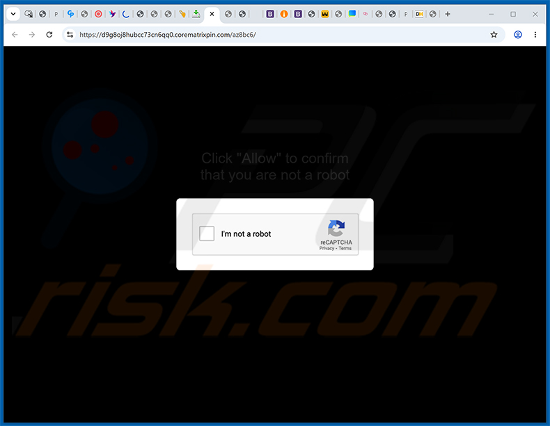 corematrixpin[.]com Werbung