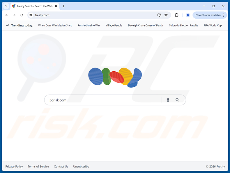 Freshy Search (freshy.com) Browserentführer