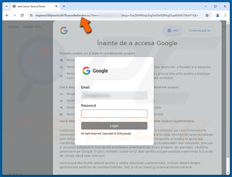 Organization Needs Information To Keep Account Secure Phishing-Seite