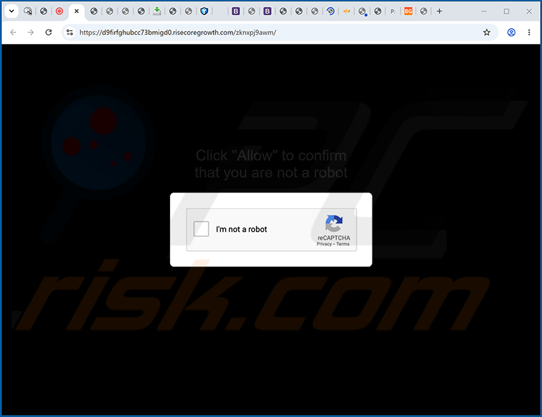risecoregrowth[.]com Werbung
