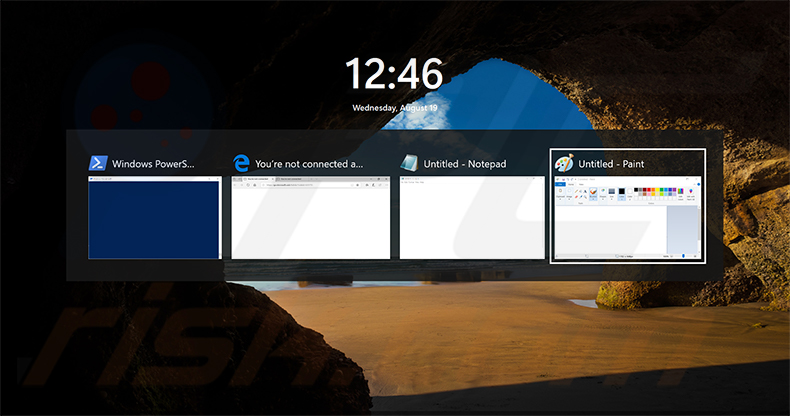 Gefälschter Windows-Sperrbildschirm von SynkLoader (Quelle expel-com)