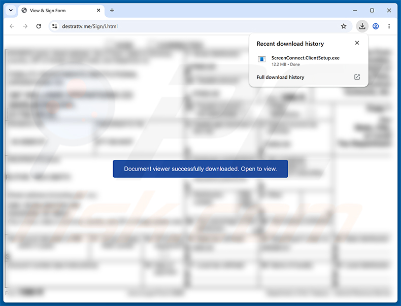 Bösartige Website, die über die IRS Account Detail Verification Spam-Kampagne beworben wird