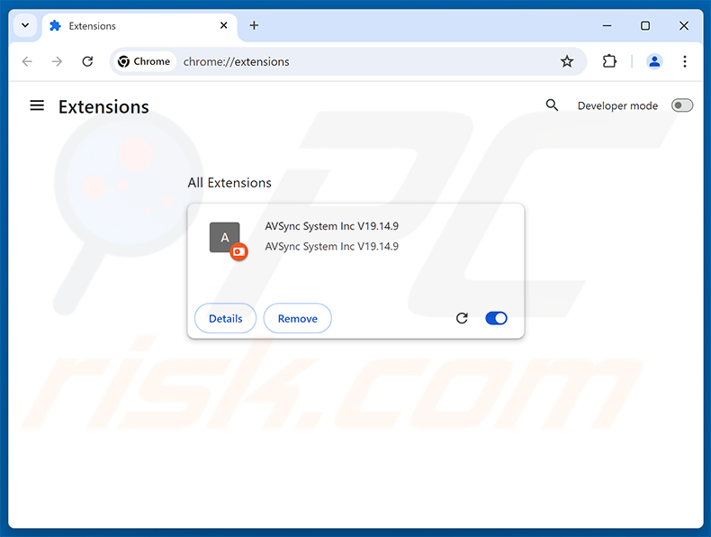 KREMLIN Banking Trojan bösartige AVSync System Inc V19.14.9 Erweiterung (Quelle elastic-co)